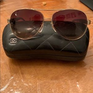 CHANEL Accessories - Chanel aviator sunglasses CHANEL Accessories - Chanel aviator sunglasses